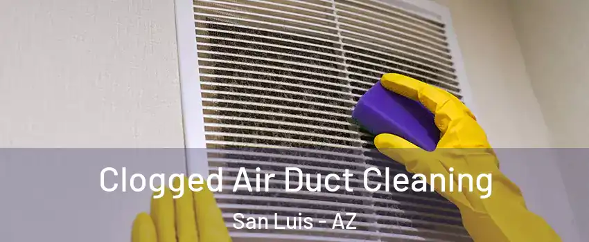  Clogged Air Duct Cleaning San Luis - AZ