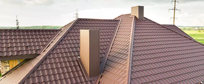 Residential Chimney Flashing Restoration in San Luis, AZ