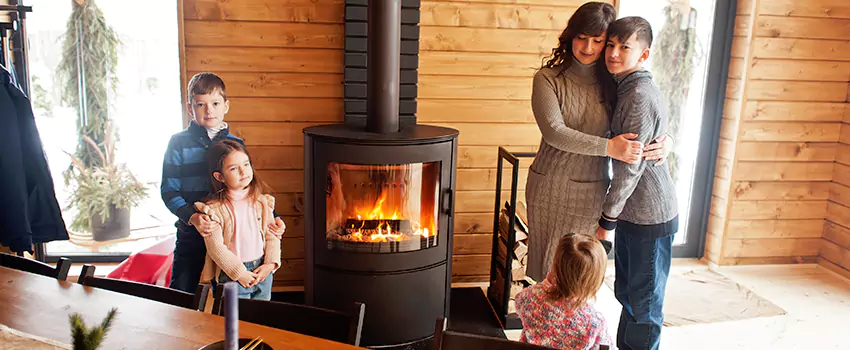 Morso Cast Iron Fireplace Insert Installation in San Luis, Arizona