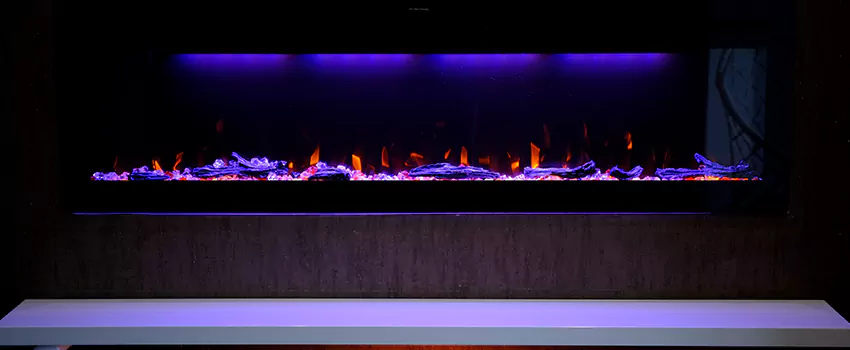 Dynamic Flame Color Fireplace Installation in San Luis, AZ